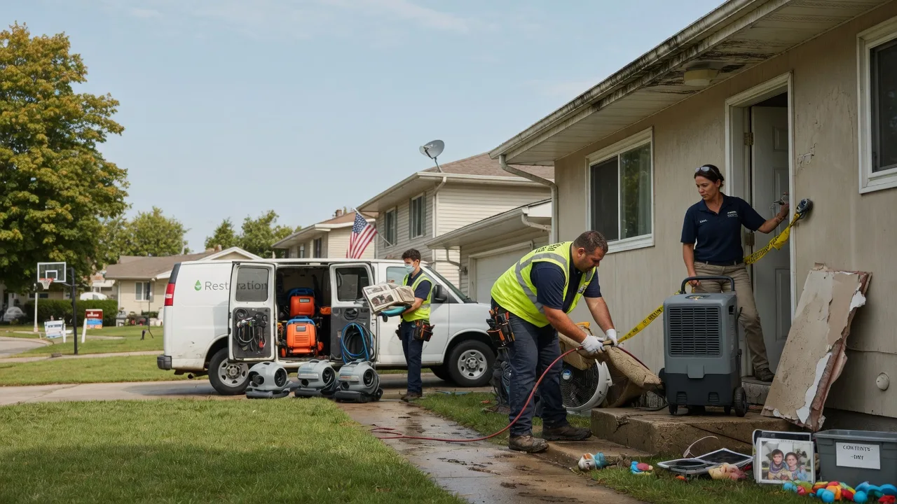 Water Damage Restoration in Cunningham, TN near me